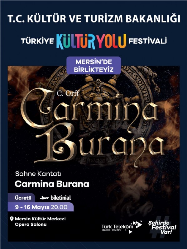 AKDENİZ’İN İNCİSİ İLK KEZ KÜLTÜR YOLU SAHNESİNDE! MERSİN’DE FESTİVAL COŞKUSU BAŞLADI